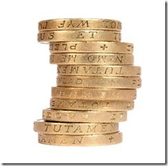 Pile of Pound Coins