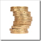 Pile of Pound Coins